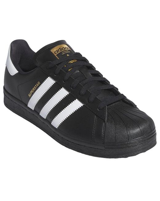 Adidas Black Superstar Spikeless for men