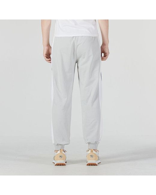 PUMA Blue Ff Knit Pants for men