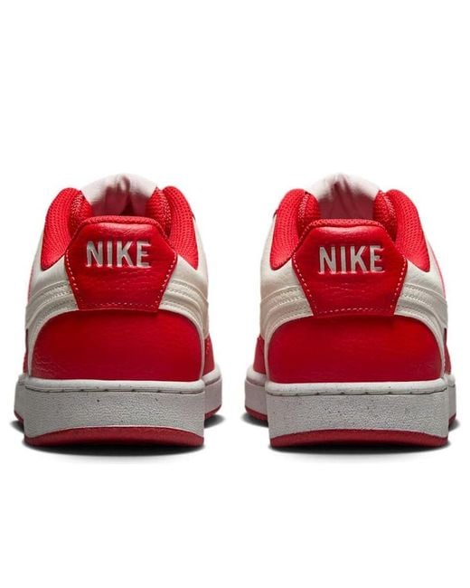 Nike Red (Wmns) Court Vision Low Next Nature 'University Sail'