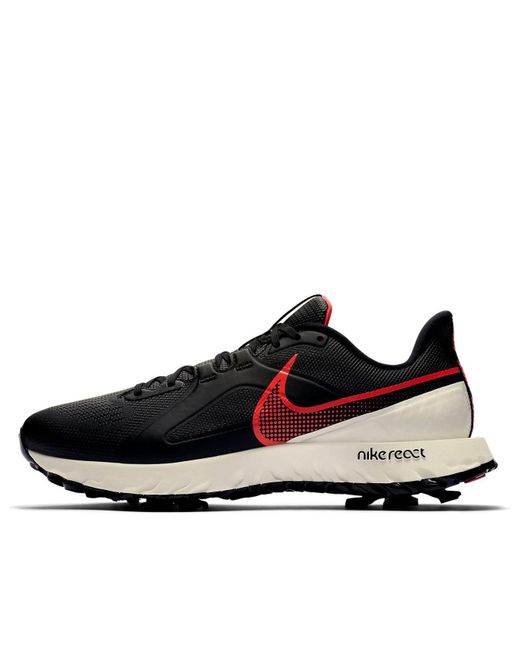 Nike Black React Infinity Pro Crimson' for men