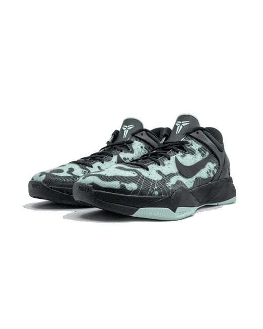 Nike Black Zoom Kobe 7 System 'Mint Poison Dart Frog' for men