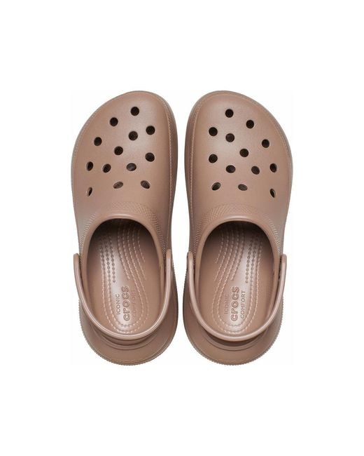 CROCSTM Brown Classic Crush Clogs