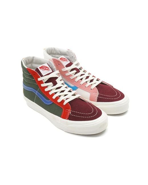 Vans Blue Og Sk8-Hi Lx 'Multi' for men