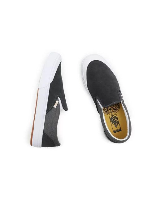 Vans White Dan Lacey X Bmx Slip-On 'Asphalt Pewter' for men