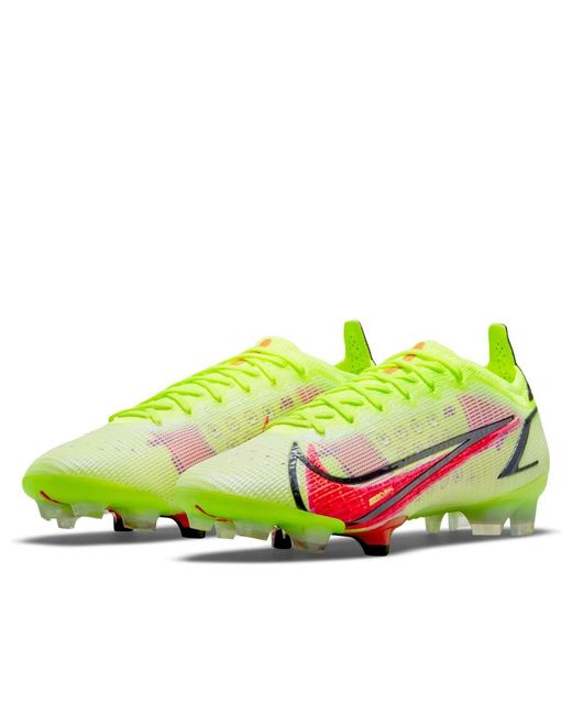 Nike Yellow Mercurial Vapor 14 Elite Fg 'Motivation Pack' for men