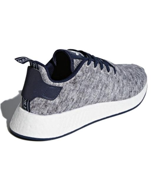 Adidas Blue United Arrows & Sons X Nmd_R2 'Core Heather' for men