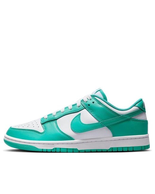 Nike Blue Dunk Low Retro Bttys White/clear Jade-white Dv0833-101 for men