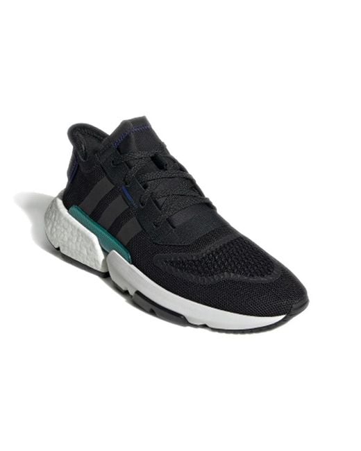 Adidas Blue Pod-S3.1 Shoes 'Triple' for men