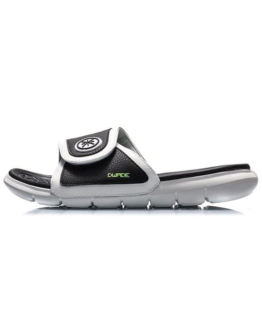 Li-ning Black Wade Way Others Sports Slippers for men