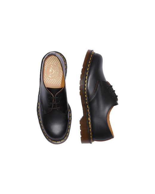 Dr. Martens Black 1461 Vintage Quilon' for men