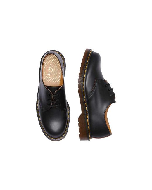 Dr. Martens Black 1461 Vintage Quilon' for men