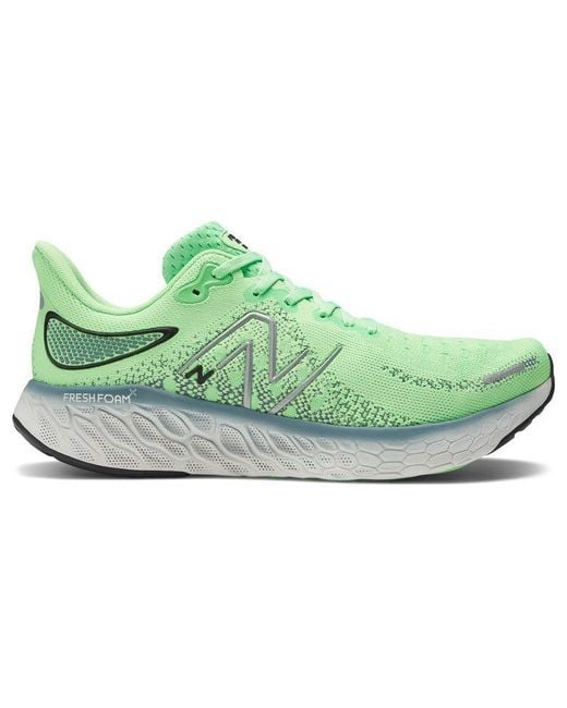 New Balance Green Fresh Foam X 1080 V12 Running Shoe for men