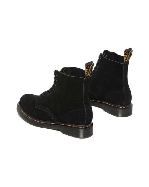 Dr. Martens Black (Wmns) Dr.Martens 1460 Pascal Suede Lace Up Boots E H Suede+E H Suede Mb'