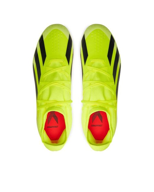Adidas Yellow X Crazyfast League Mg 'Team Solar Core' for men