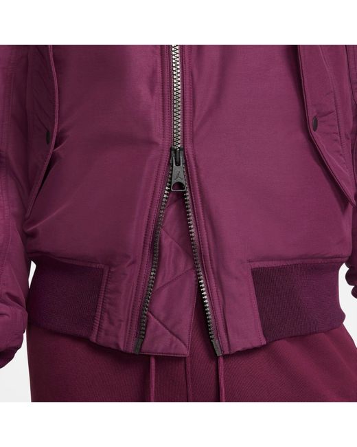 Nike Purple Essentials Statement Ma-1 Jacket for men