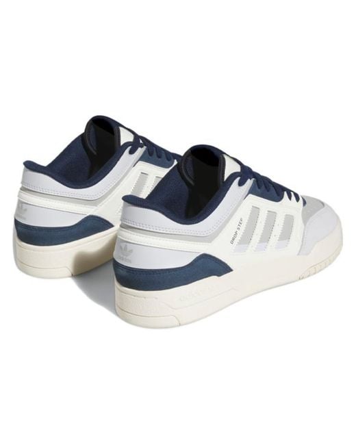 Adidas Originals Drop Step Low 'Graywhite Light Grayblue' for men