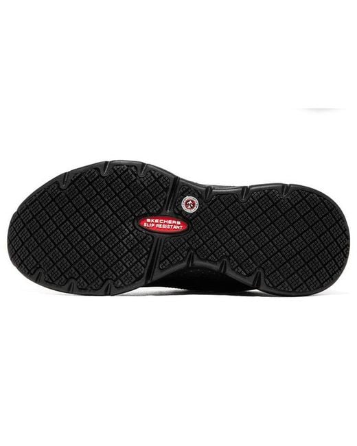 Skechers Black (Wmns) Arch Fit Slip Resistant Trickell 2.0
