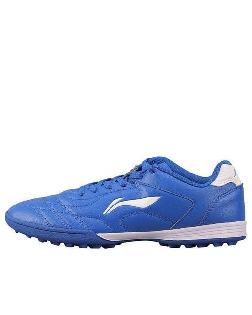 Li-ning Blue Training Soccer Shoes Tf for men