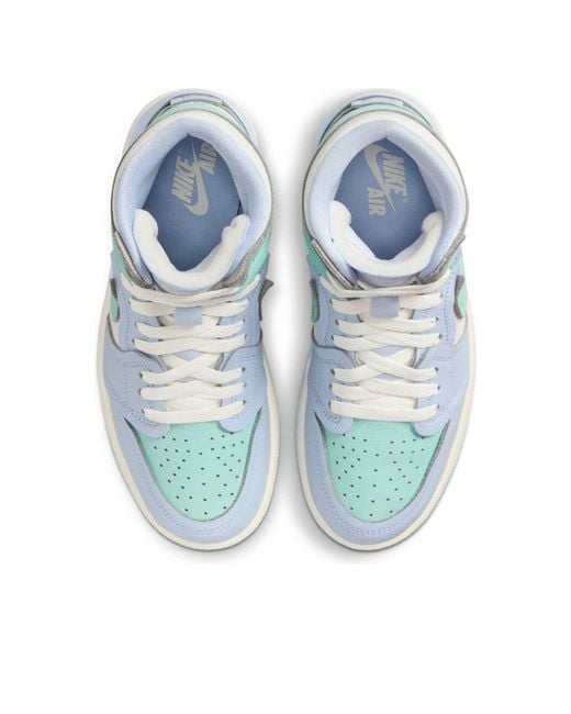 Nike Blue (Wmns) 1 High Method Of Make 'Hydrogen Coconut Milk'