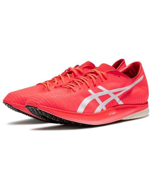 Asics Red Metaspeed Ld 'Diva' for men