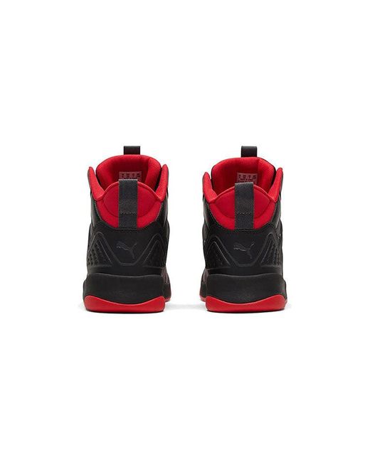 PUMA Red Backcourt Hi for men