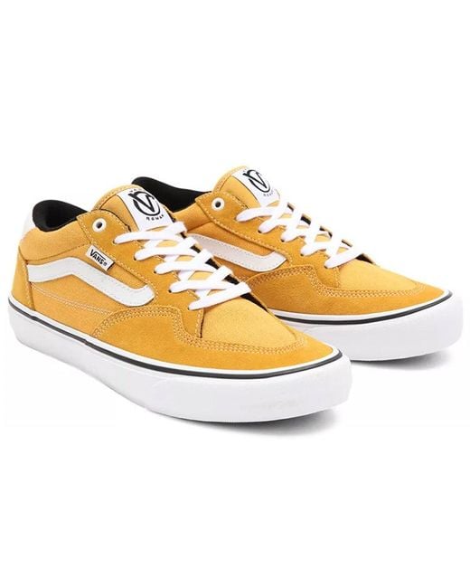 Vans Yellow Rowan Sneakers for men