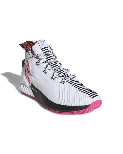 Adidas White D Rose 9 for men