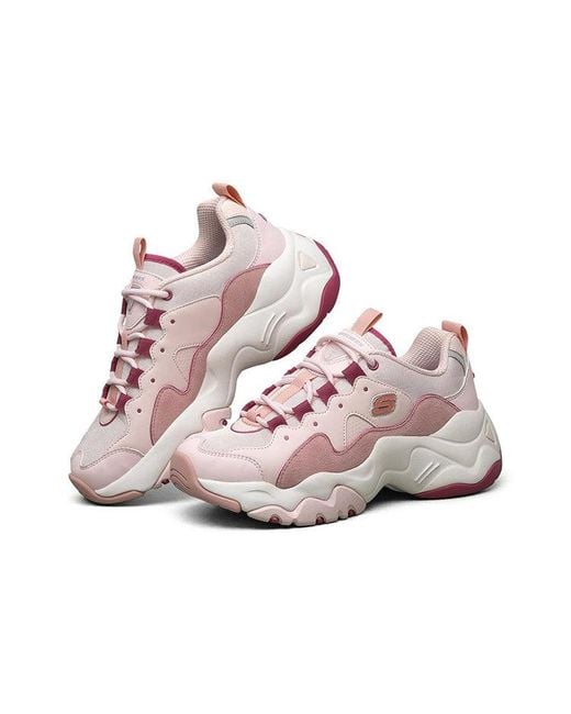 Skechers Pink (Wmns) D'Lites 3.0 Low-Top Daddy Shoes