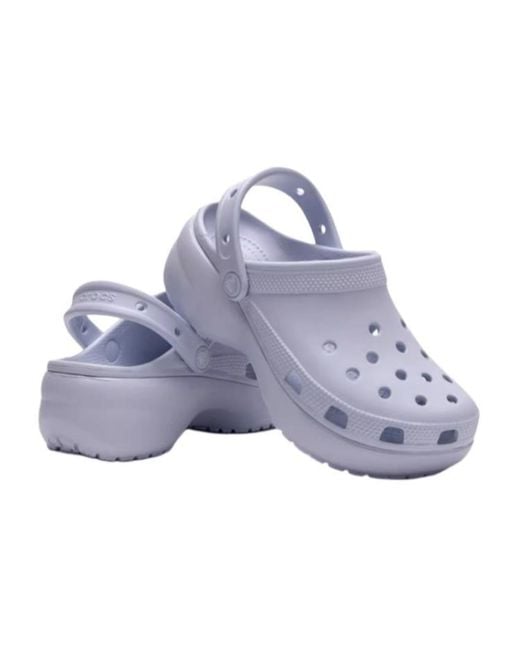 CROCSTM Blue (Wmns) Classic Platform Shoes