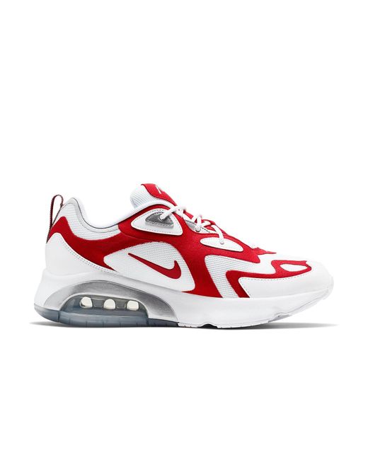 Nike Red Air Max 200 'University' for men