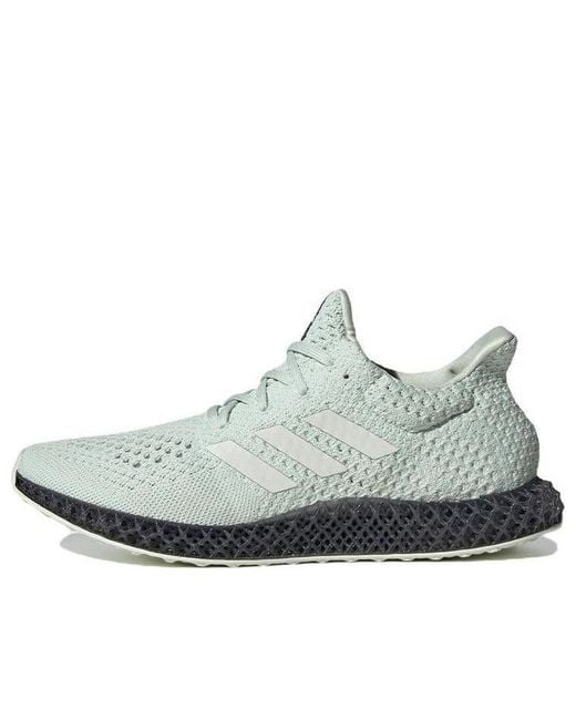 Adidas Gray Futurecraft 4D 'Linen Carbon' for men