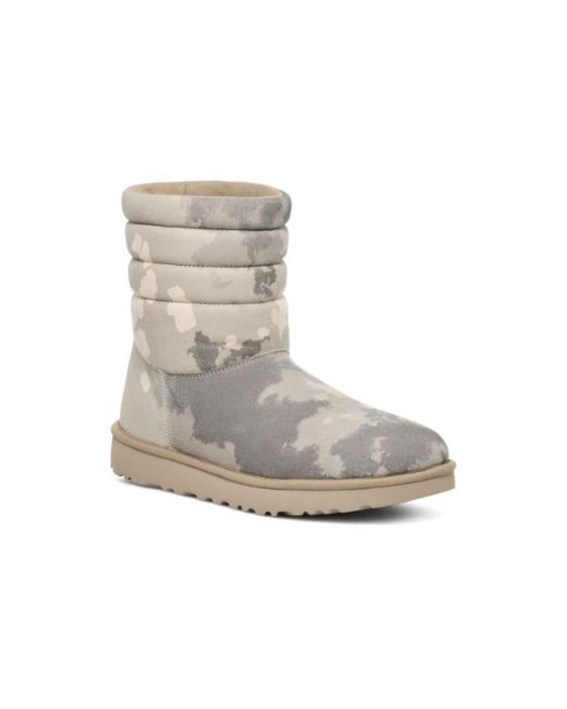 Ugg Gray X Stampd Classic Pull-On Boots 'Camo' for men