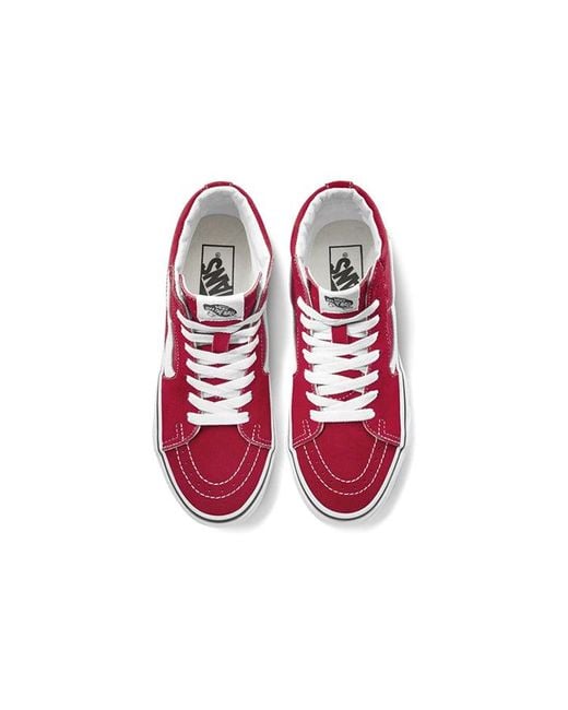 Vans Red Sk8-Hi 'Racing' for men