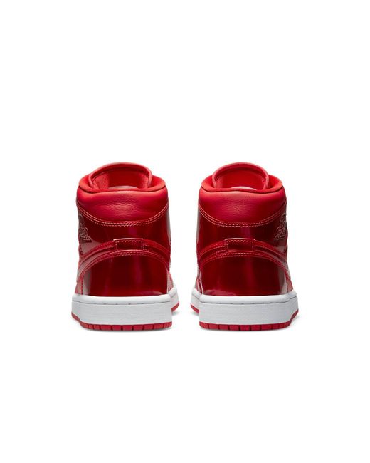 Nike Red (Wmns) 1 Mid Se 'University Pomegranate'