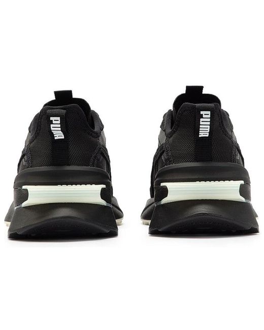 PUMA Black Pwrframe Op-1 Lth for men