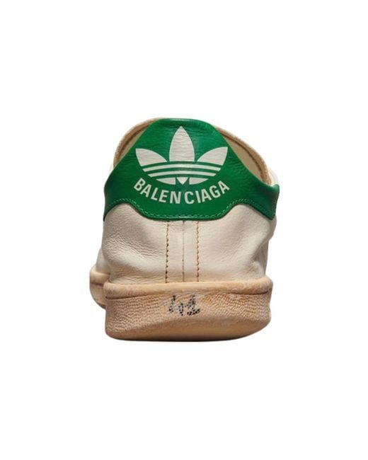 Balenciaga White X Adidas Originals Stan Smith Sneakers 'Vintage' for men