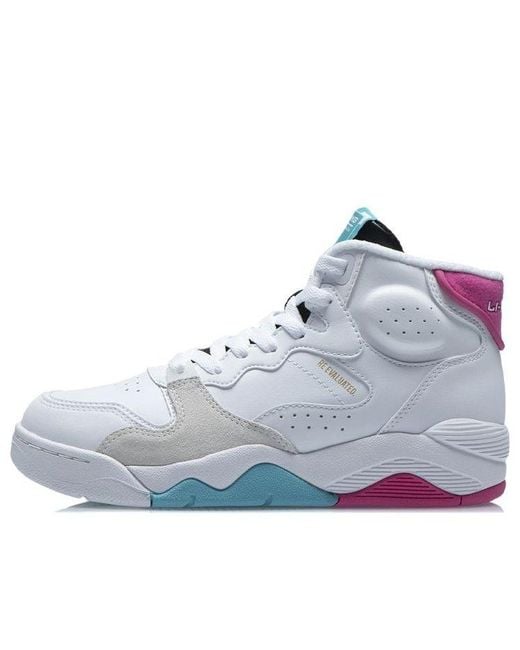 Li-ning Blue (Wmns) Classic Basketball Shoes