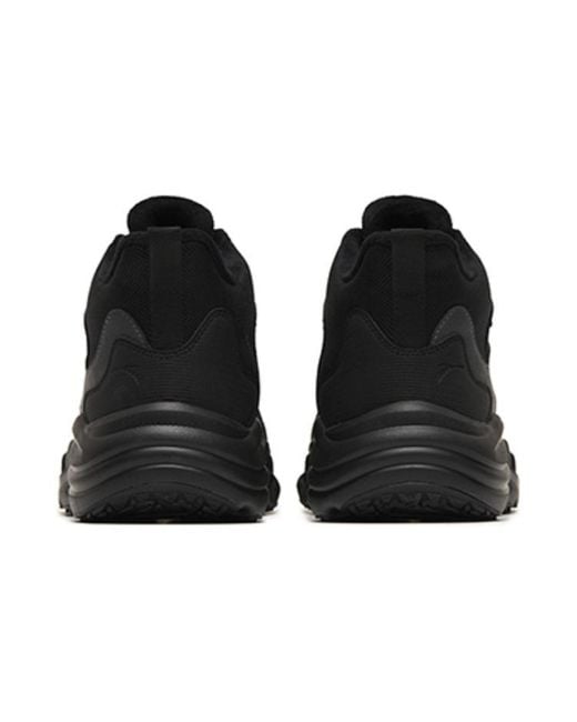 Anta Black Walker Mid for men
