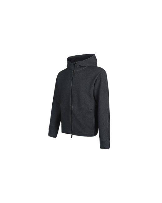 Nike Blue Yoga Full Cardigan Training Hooded Jacket for men