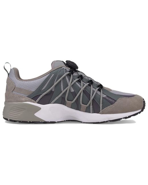 PUMA Gray Prevail Disc X Perks And Mini for men