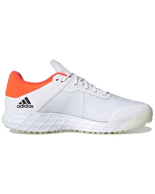 adidas Hockey Lux 2.0s Hockey Shoes White/black/orange | Lyst