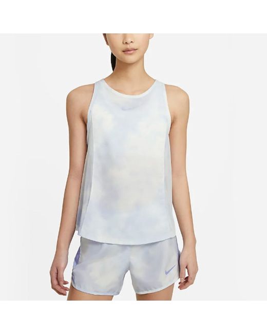 Nike White (Wmns) As W Nk Icn Clsh Cty Sleek Tnk