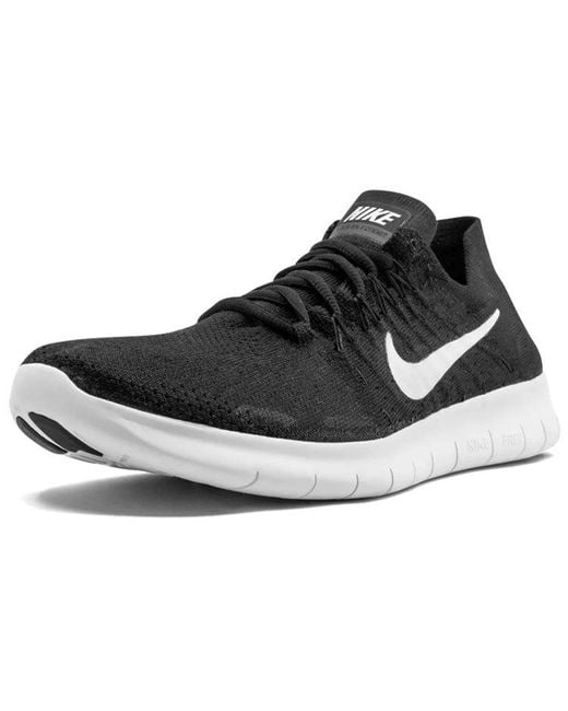 Nike Black (Wmns) Free Rn Flyknit 2017
