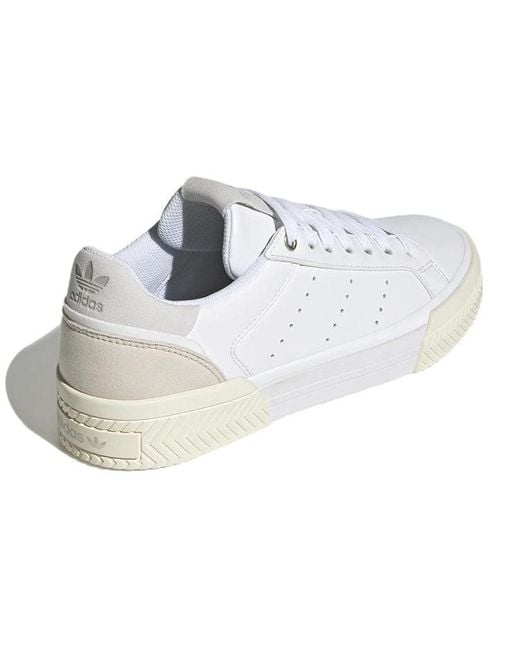 Adidas White (Wmns) Originals Court Tourino