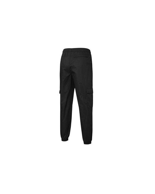 PUMA Black Logo Classics Cargo Pants for men