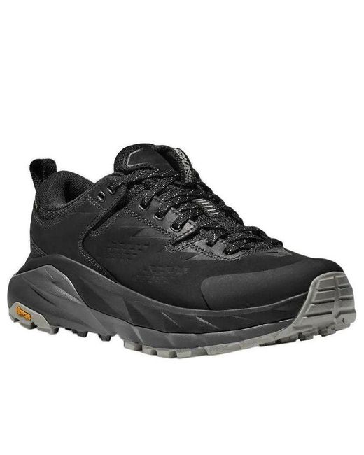 Hoka One One Black Kaha Low Gtx Elite Terrain System Satellite' for men