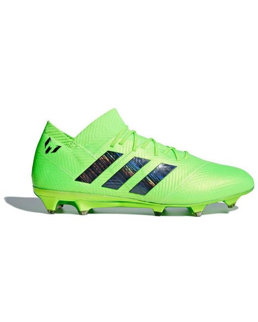 Adidas Green Nemeziz Messi 18.1 Fg for men