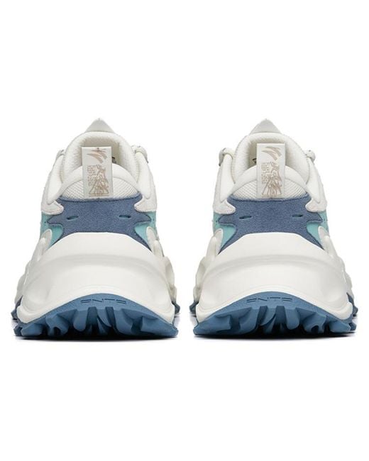 Anta White Chunky Shoes for men
