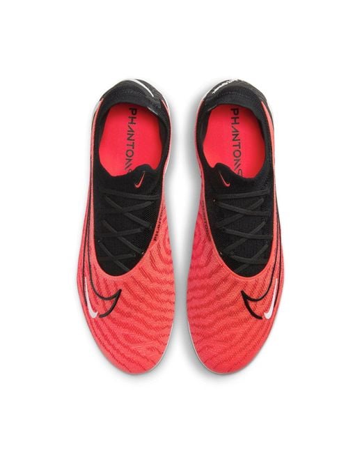 Nike Red Phantom Gx Elite Fg Sneaker for men