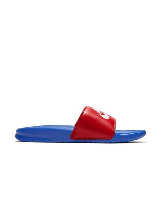 Nike Red (Wmns) Benassi Jdi Slides 'Game Royal University'